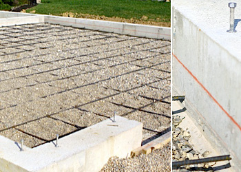 Garage foundation